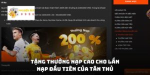 Tặng thưởng nạp cao cho lần nạp đầu tiên của tân thủ